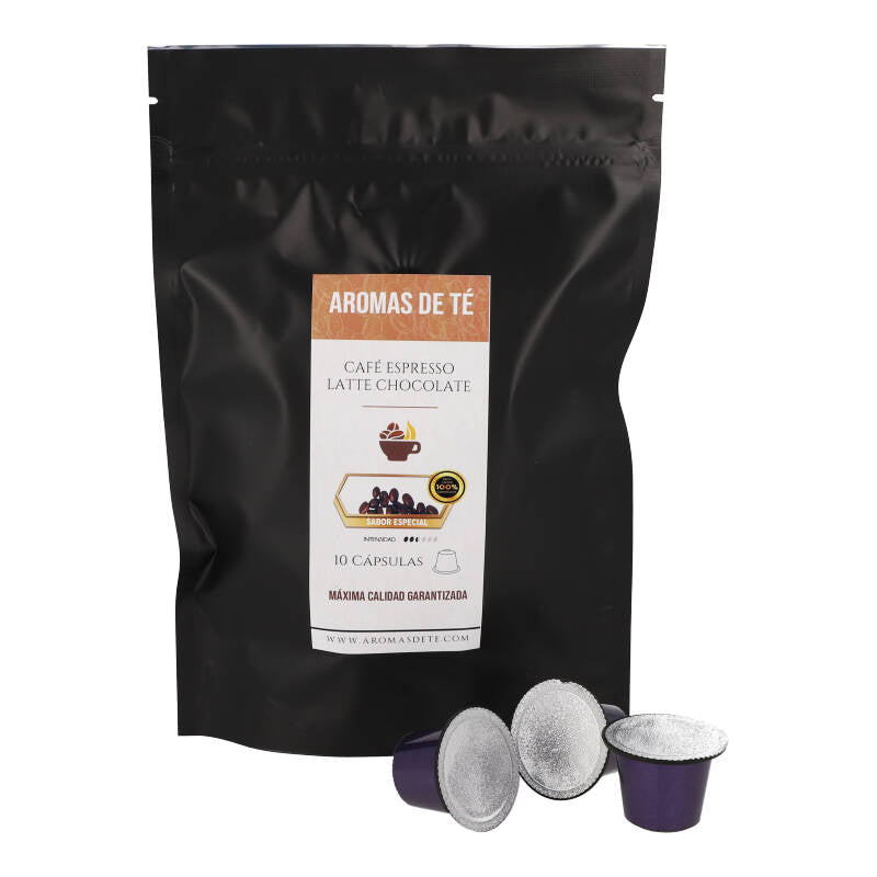 Capsule di cioccolato Espresso Latte compatibili con nespresso