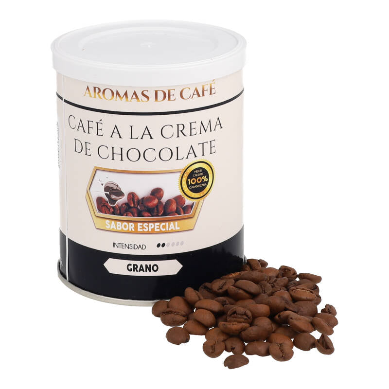 Coffee with Chocolate Cream - Coffee beans