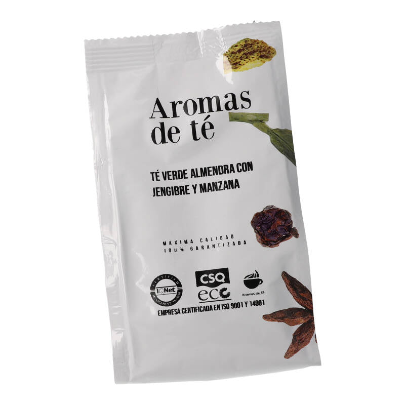 Té Verde Almendra con Jengibre y Manzana