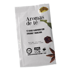 Té Verde Almendra con Jengibre y Manzana