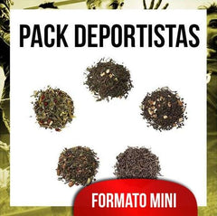 Mini pack di tè per gli atleti