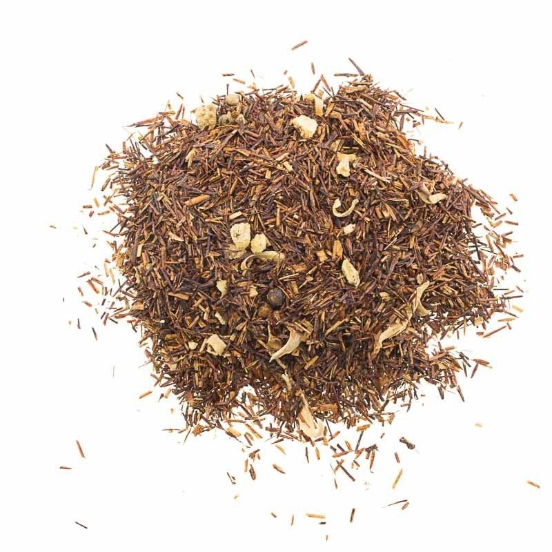 Rooibos Infuso di zenzero e fiori d'arancio