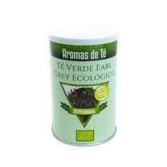 Piramidi di tè verde Sencha Earl Grey biologico